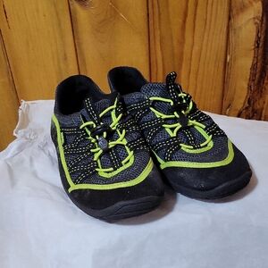 Northside Black and Neon Green Sneakers